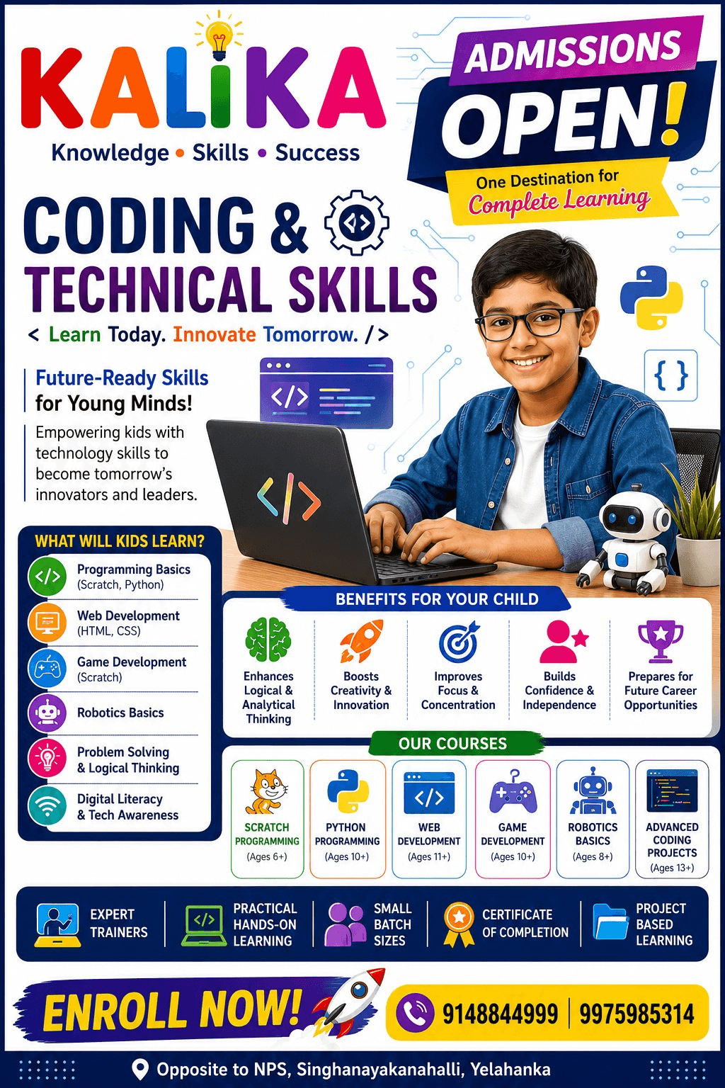 Coding & Technical Skills Flyer