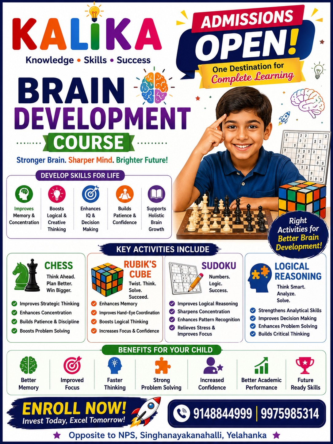 Brain Development Course Flyer