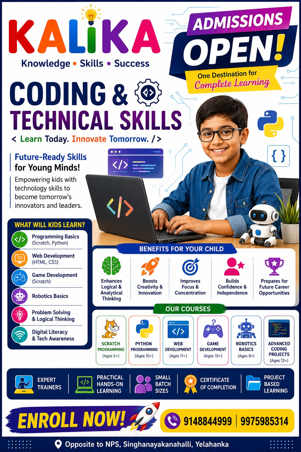 Coding & Technical Skills Flyer